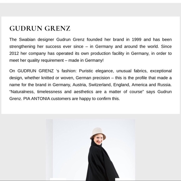 GUDRUN GRENZ SILK WRAP/SCARF, SILK SCARF - Picture 8 of 8